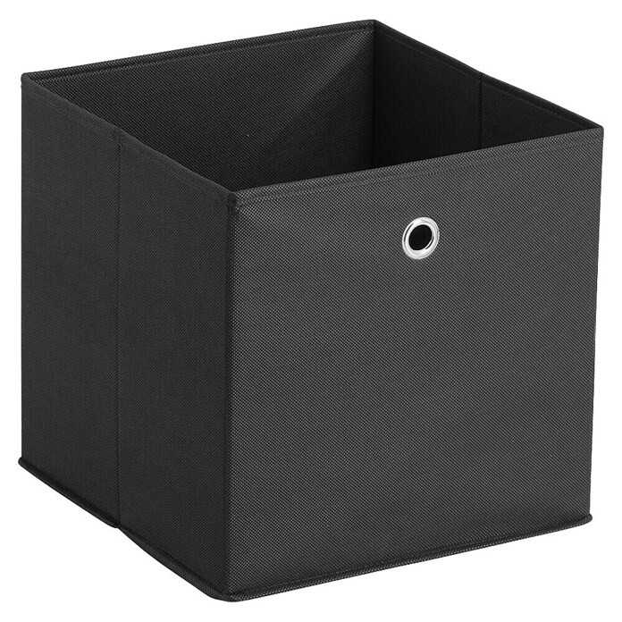 Zeller Present Klappbox (32 x 32 x 32 cm, Schwarz)