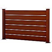 Dioco Smartwall Valla Persiana (L x Al: 177 x 100 cm, Óxido, Aluminio) | BAUHAUS