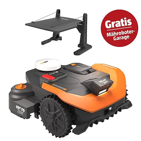 Worx PowerShare 20V Mähroboter-Set L3000 Vision Cloud WR330E