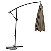 Sunfun Ampelschirm Toscana II (Taupe, Durchmesser: 300 cm)