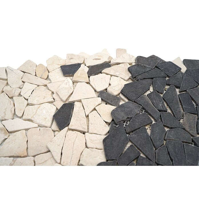 Mosaikfliese Uni CIOT 30/100 (30,5 x 30,5 cm, Weiß, Matt)
