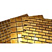 Mosaikfliese Quadrat Crystal Uni CM 4GO10 (30 x 30 cm, Gold, Glänzend)
