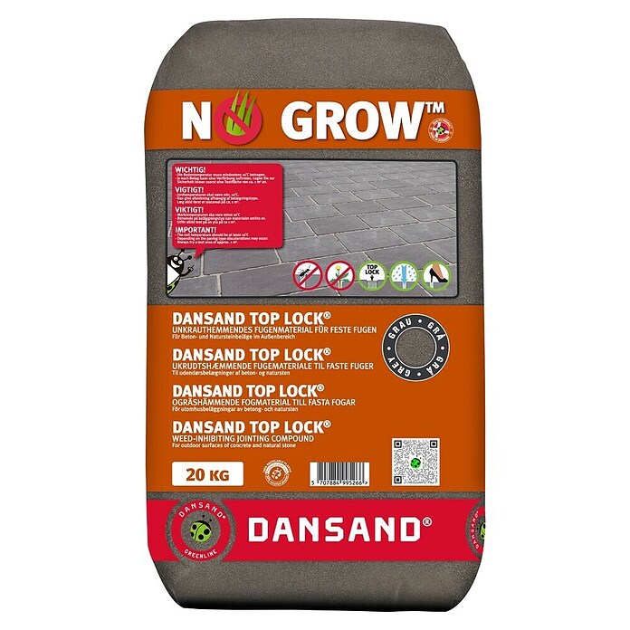 Dansand Fester Fugensand Top Lock® (20 kg, Fugenbreite: 3 mm - 10 mm) | BAUHAUS