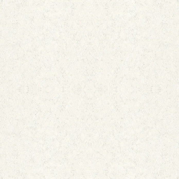 Marburg Ritus Vliestapete Grafik II - Weiß, Grafisch, 10,05 x 0,53 m - Helle, gebrochen weiße strukturierte Tapete mit dezentem Rautenmuster.