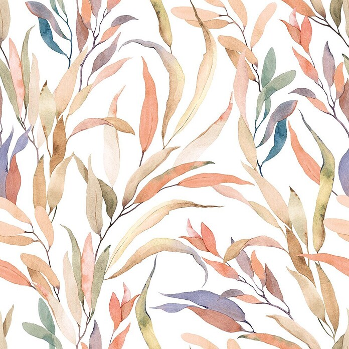 Marburg Novamur Plus Fresh UP Papel pintado de vinilo (Multicolor, Floral, 10 x 0,53 m) | BAUHAUS