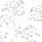 Marburg Novamur Plus Fresh UP Papel pintado de vellón Ramillete (Blanco/Verde, Floral, 10 x 0,53 m) | BAUHAUS