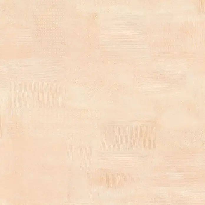 Marburg Novamur Plus Fresh UP Vliestapete Uni - Beige, Uni, 10,05 x 0,53 m - Helle beige Texturfläche mit einem subtilen Patchwork aus linearen und Gittermustern.