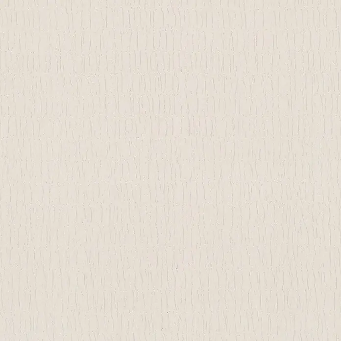 Marburg Kumano Vliestapete Struktur - Creme, Sonstiges, 10,05 x 0,53 m - Cremeweißes strukturiertes Material mit einem subtilen, rhythmischen Muster vertikaler Wellenlinien.