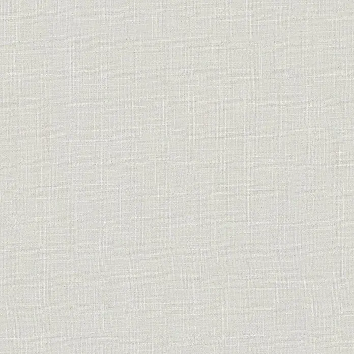 Marburg Boho Vliestapete Uni - Beige-Grau, Uni, 10,05 x 0,53 m - Nahtlose, hellgraue leinenartige Stofftextur.