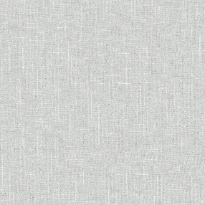 Marburg Boho Vliestapete Uni I - Hellgrau, Uni, 10,05 x 0,53 m - Hellgraue Leinenstofftextur.