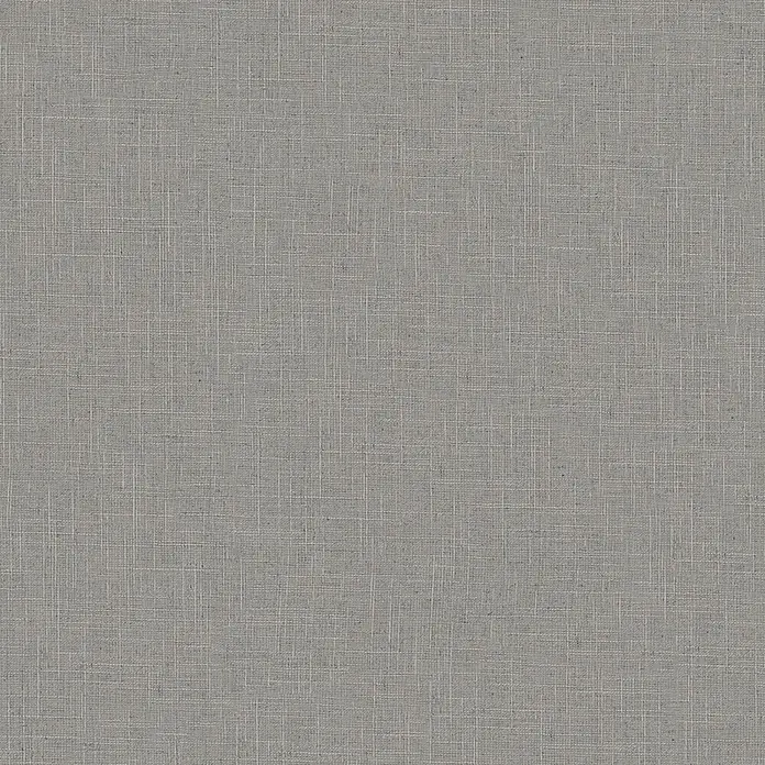 Marburg Boho Vliestapete Uni II - Grau-Braun, Uni, 10,05 x 0,53 m - Hellgrauer Stoff mit feiner, sichtbarer Webstruktur.