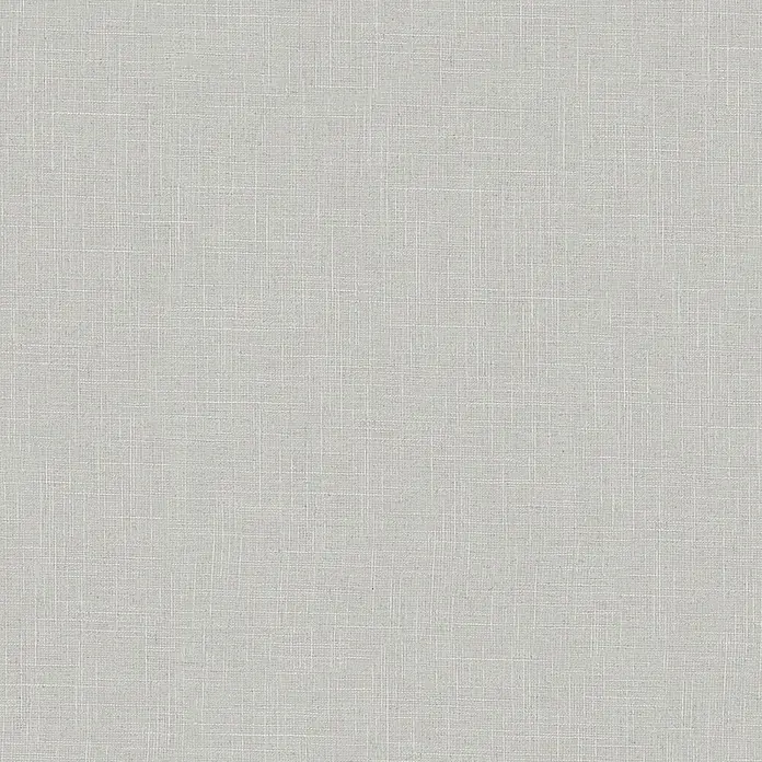 Marburg Boho Vliestapete Uni I - Beige-Grau, Uni, 10,05 x 0,53 m - Nahtlose hellgraue Stofftextur mit sichtbarer leinenartiger Webart.