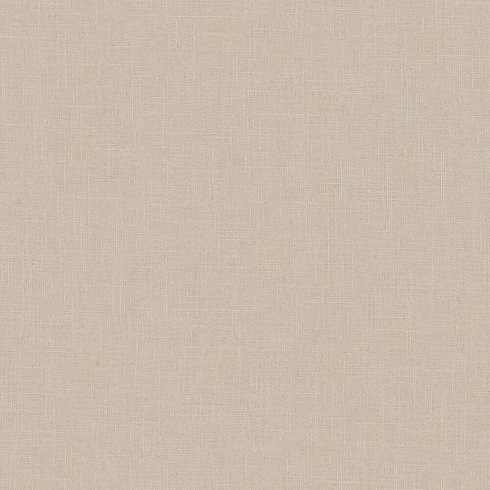 Marburg Boho Vliestapete Uni II - Beige, Uni, 10,05 x 0,53 m - Helle beigefarbene Webstofftextur.