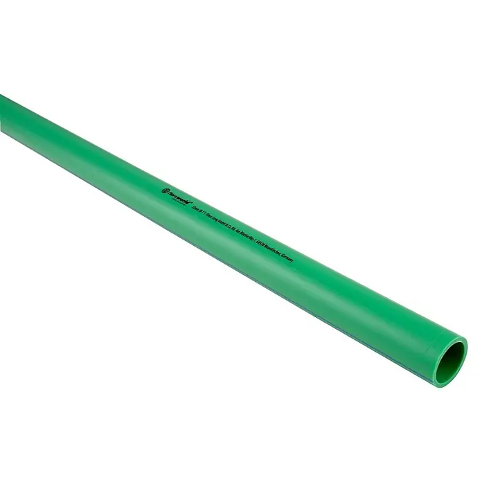 Anschluss-Set - 11 -tlg., Passend für: Verbindung von bis zu 3 IBC-Tanks mit Auslauferhöhung - Grünes Wasserrohr/Gartenrohr, 32mm (1 Zoll) Durchmesser.