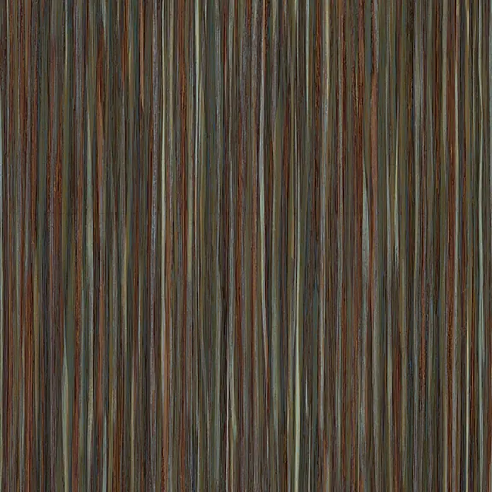 Marburg Smart Art Aspiration Fototapete Streifen II - B x H: 106 x 270 cm, Vlies, Braun-Grün - Vertikales Streifenmuster in Erdtönen.
