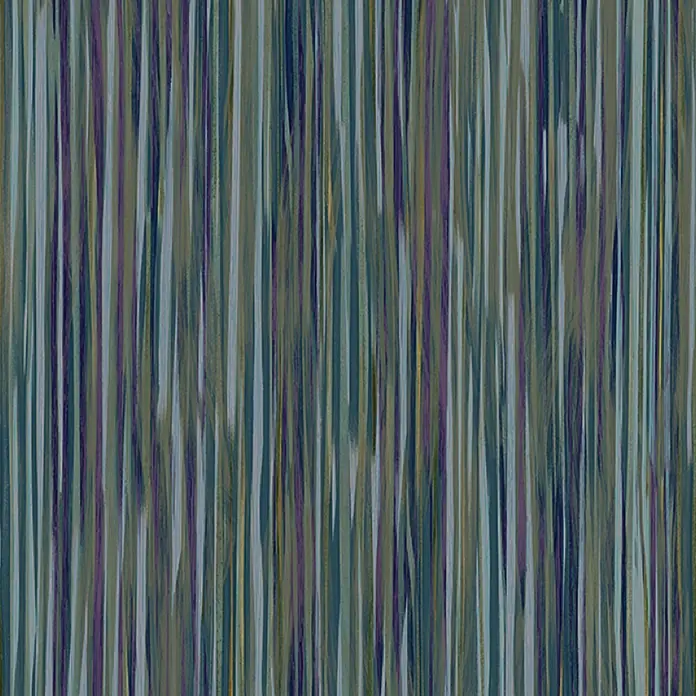 Marburg Smart Art Aspiration Fototapete Streifen II - B x H: 106 x 270 cm, Vlies, Grün-Blau - Strukturiertes vertikales Streifenmuster in Blau-, Grün-, Violett- und Gelbtönen.