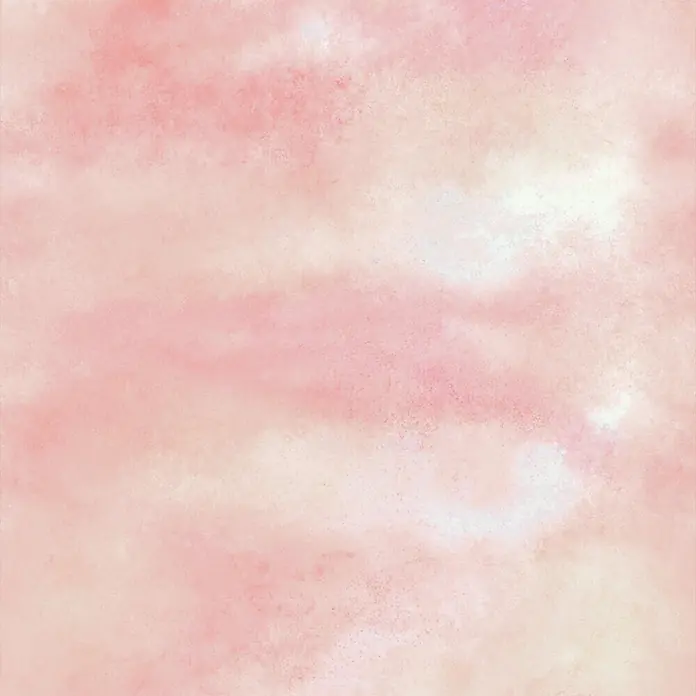 Marburg Smart Art Aspiration Fototapete Wolken I - B x H: 212 x 270 cm, Vlies, Rosa - Weicher rosa und pfirsichfarbener Aquarell-Texturhintergrund.