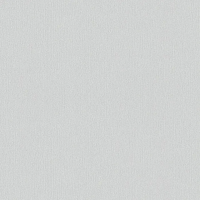 Marburg Vliestapete Novamur Mona Uni I - Grau-Beige, Uni, 10,05 x 0,53 m - Hellgraue texturierte Tapete mit feinen vertikalen Streifen.