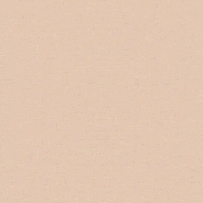 Marburg Vliestapete Novamur Oriana Uni I - Orange, Uni, 10,05 x 0,53 m - Einheitliche hellbeige Stofftextur mit dezentem Webmuster.