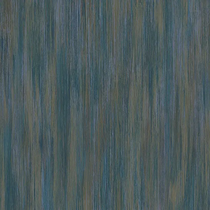 Marburg Smart Art Aspiration Fototapete Streifen - B x H: 106 x 270 cm, Vlies, Blau - Texturierte Oberfläche mit vertikalen Streifen in Blaugrün, Blau und Braun, die an gebürstetes Holz erinnert.