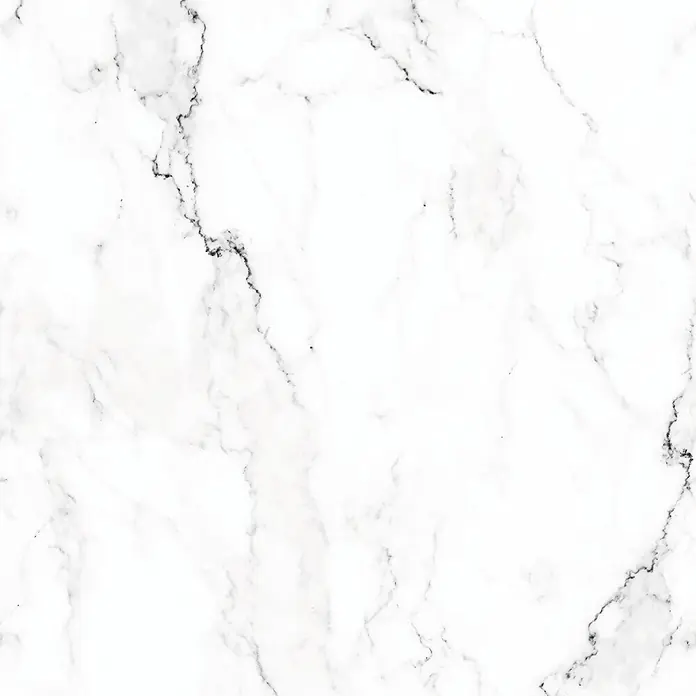 Marburg Fototapete Marble - B x H: 159 mm x 270 cm, Vlies - Weiße Marmorstruktur mit schwarzen Adern.
