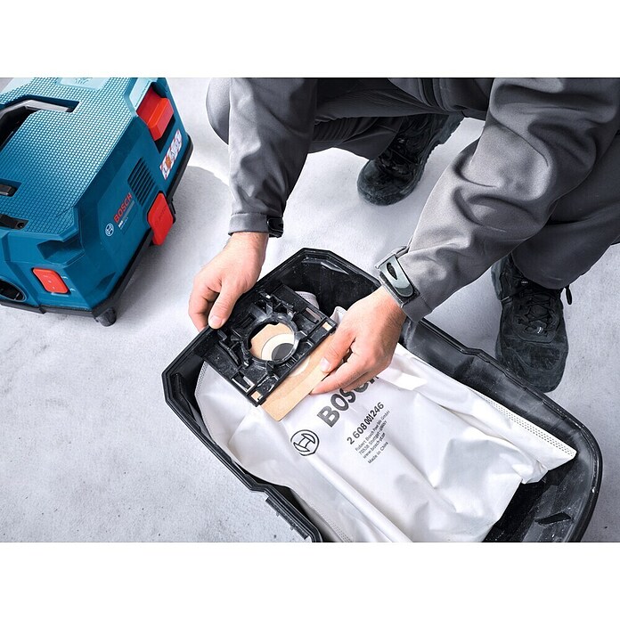 Bosch Professional Električni sesalnik za mokro in suho sesanje GAS12-25LS  (1.200 W, Prostornina posode: 25 l, Polavtomatsko) | 2339 - Nass-/ Trockensauger Marke | BBDM - Reinigungsgeräte | BBD - Elektro WZ/Großmaschinen | BB - ElektroWZ/Großmaschinen | B - Werkz/Masch/Maschzubeh/Auto | BAUHAUS
