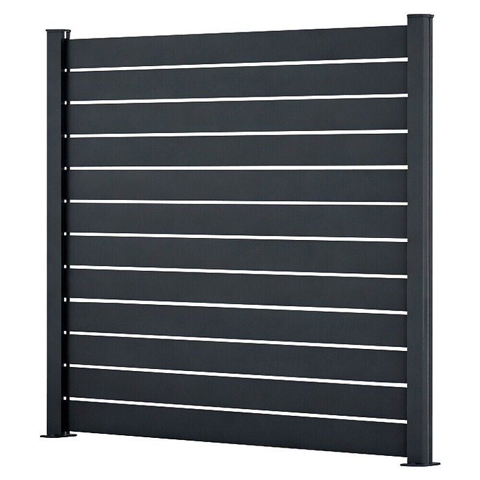 Dioco Smartwall Valla Persiana (L x Al: 177 x 200 cm, Antracita, Aluminio) | BAUHAUS