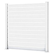 Dioco Smartwall Valla Persiana (L x Al: 177 x 200 cm, Blanco, Aluminio) | BAUHAUS