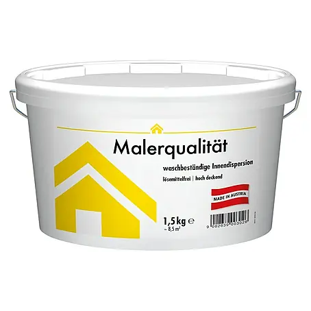 Wandfarbe Malerqualität