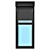 Oknum Balconera de PVC practicable-oscilobatiente con mosquitera 