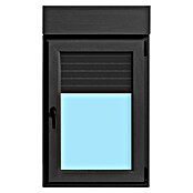 Oknum Ventana de PVC practicable-oscilobatiente (700 x 1.180 mm, Gris grafito, Apertura según normativa: Derecha) | BAUHAUS
