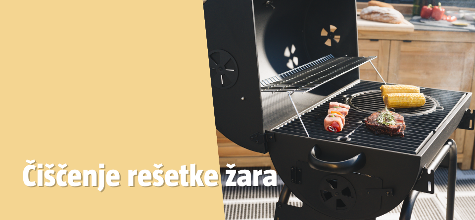 Čiščenje rešetk žara