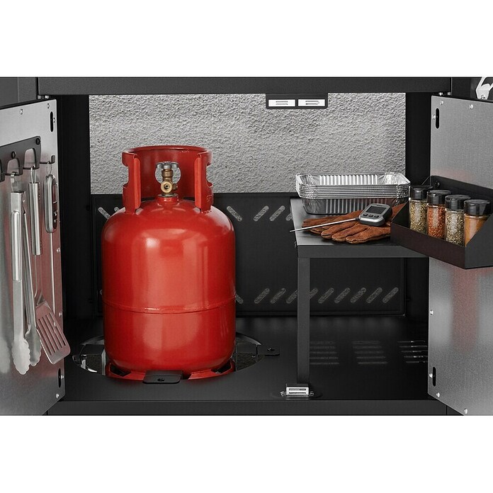Kingstone Plancha-Grill Pro 3000 (Grillfläche (B x T): 71 x 54 cm, 12 kW, Anzahl Brenner: 3 Stk.) | BAUHAUS