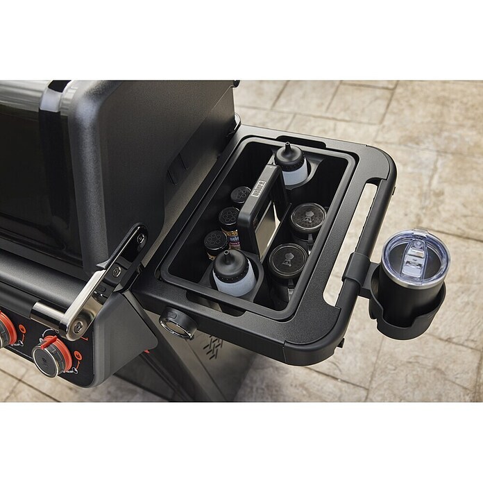Weber Barbacoa de gas Spirit EPX-435R + Rustidor (Superficie de la parrilla (An x Pr): 61 x 45 cm, 10,3 kW, Número de quemadores: 4) | BAUHAUS