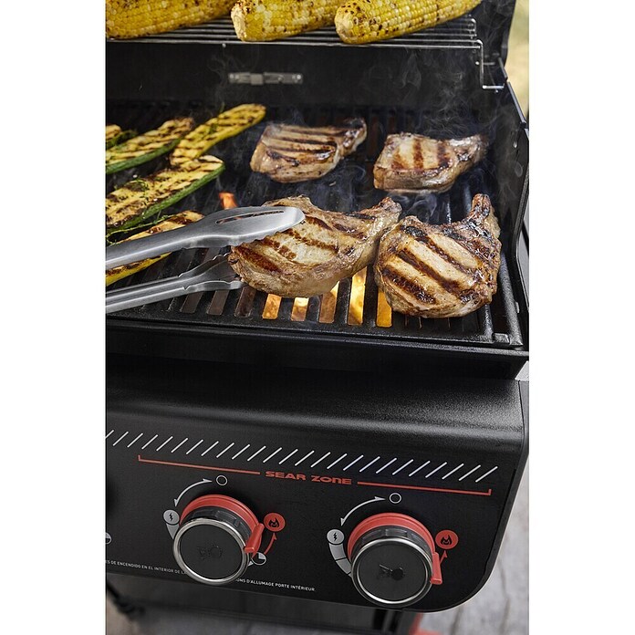 Weber Barbacoa de gas Spirit EPX-435R + Rustidor (Superficie de la parrilla (An x Pr): 61 x 45 cm, 10,3 kW, Número de quemadores: 4) | BAUHAUS