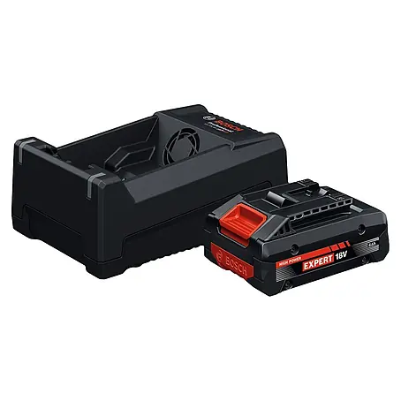 Bosch Professional AMPShare 18V Akku & Ladegerät 1X EXBA 18V-40, GAL 12V/18V