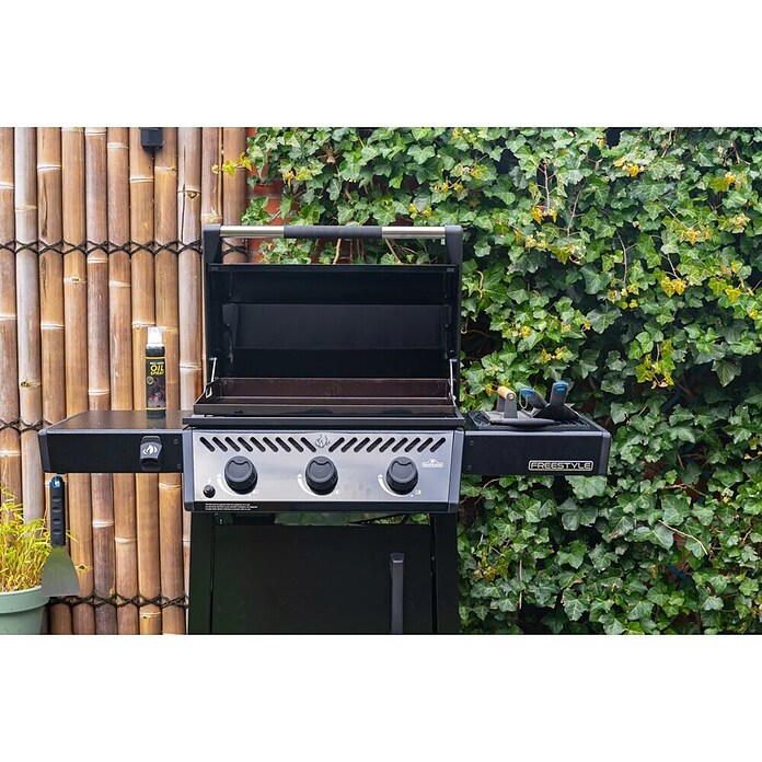 Napoleon Plancha žar Freestyle F24DFTPK-SI  (Površina za peko (Š x G): 59,7 x 43,2 cm, Črna) | 8313 - Gasgrill Marke | ICGA - Grillgeräte | ICG - Grillgeräte / Grillzubehör | IC - Freizeit im Garten | I - Stadtgarten | BAUHAUS