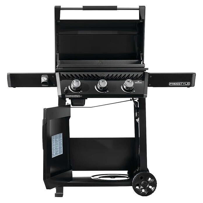 Napoleon Plancha žar Freestyle F24DFTPK-SI  (Površina za peko (Š x G): 59,7 x 43,2 cm, Črna) | 8313 - Gasgrill Marke | ICGA - Grillgeräte | ICG - Grillgeräte / Grillzubehör | IC - Freizeit im Garten | I - Stadtgarten | BAUHAUS