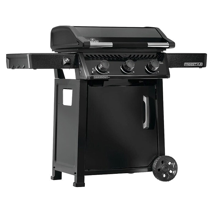 Napoleon Plancha žar Freestyle F24DFTPK-SI  (Površina za peko (Š x G): 59,7 x 43,2 cm, Črna) | 8313 - Gasgrill Marke | ICGA - Grillgeräte | ICG - Grillgeräte / Grillzubehör | IC - Freizeit im Garten | I - Stadtgarten | BAUHAUS