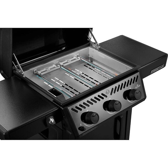 Napoleon Plancha žar Freestyle F24DFTPK-SI  (Površina za peko (Š x G): 59,7 x 43,2 cm, Črna) | 8313 - Gasgrill Marke | ICGA - Grillgeräte | ICG - Grillgeräte / Grillzubehör | IC - Freizeit im Garten | I - Stadtgarten | BAUHAUS