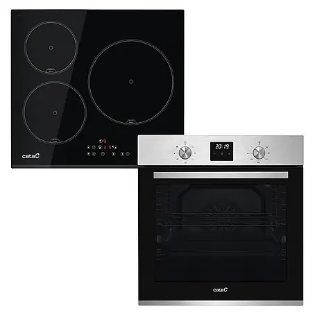 Cata  Set de horno y zona de cocción MDS8007C