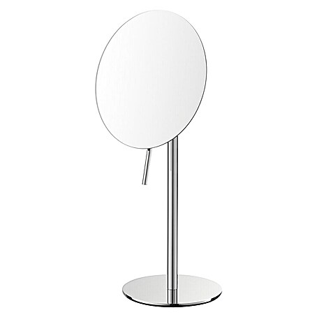 Zack Kosmetikspiegel Avio (Durchmesser: 16,5 cm, Rund, Silber, Vergrößerung 1: 100 %, Vergrößerung 2: 500 %)