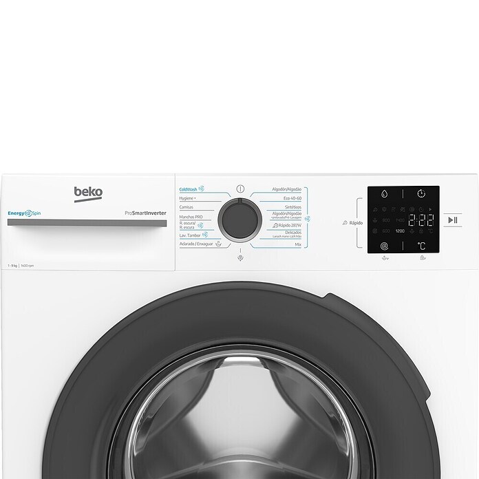 Beko Lavadora VBM3WFT39413WA (L x An x Al: 54,6 x 60 x 84,5 cm, 9 kg) | BAUHAUS