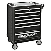 Matador Werkstattwagen Ratio Automotive Pro (L x B x H: 470 x 785 x 1.030 mm, Anzahl Schubladen: 7, Zubehör: 279-tlg.)