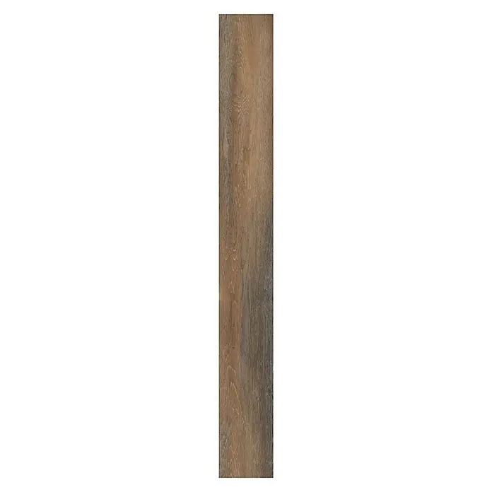 Vinylbodenmuster Sly 1:2:3 Harvard Oak - 280 x 160 x 7,5 mm, Mehrstab - Ein einzelnes Paneel des Holzfußbodens in warmen Brauntönen mit einer sichtbaren Maserung. Ideal für gemütliche Wohnräume.