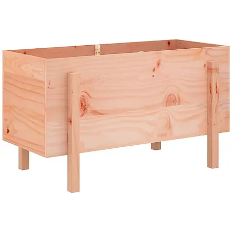 Furnicato Hochbeet aus Douglasienholz 101 x 50 x 57 cm