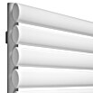 Camargue Badheizkörper Neo (60 x 121,6 cm, 826 W, Weiß)