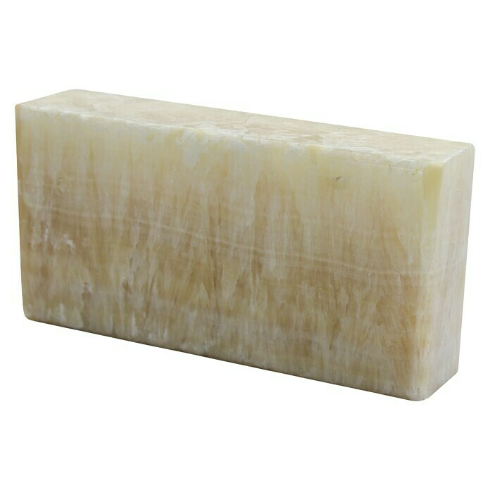 Fuchs Design Natursteinziegel Crystal Collection NatureTouch (Wooden Onyx, Poliert, 20 x 10 x 5 cm)