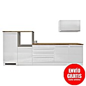 Respekta Cocina modular completa Gabriel (Ancho: 320 cm, Blanco, Sin electrodomésticos) | BAUHAUS