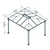 Palram Pérgola (L x An: 360 x 295 cm, Bronce)